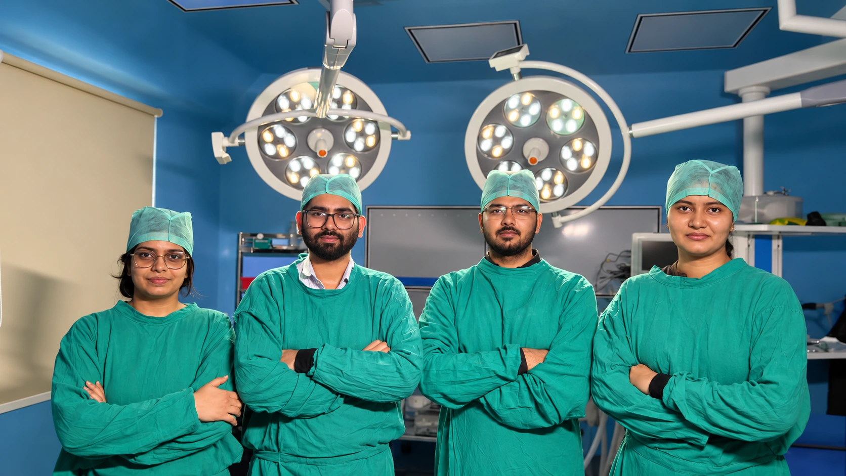 The Shree Ram Hospital medical team